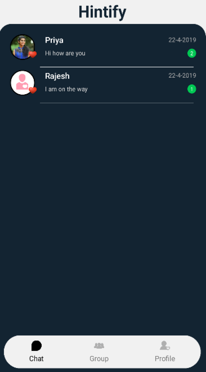 App screenshot img